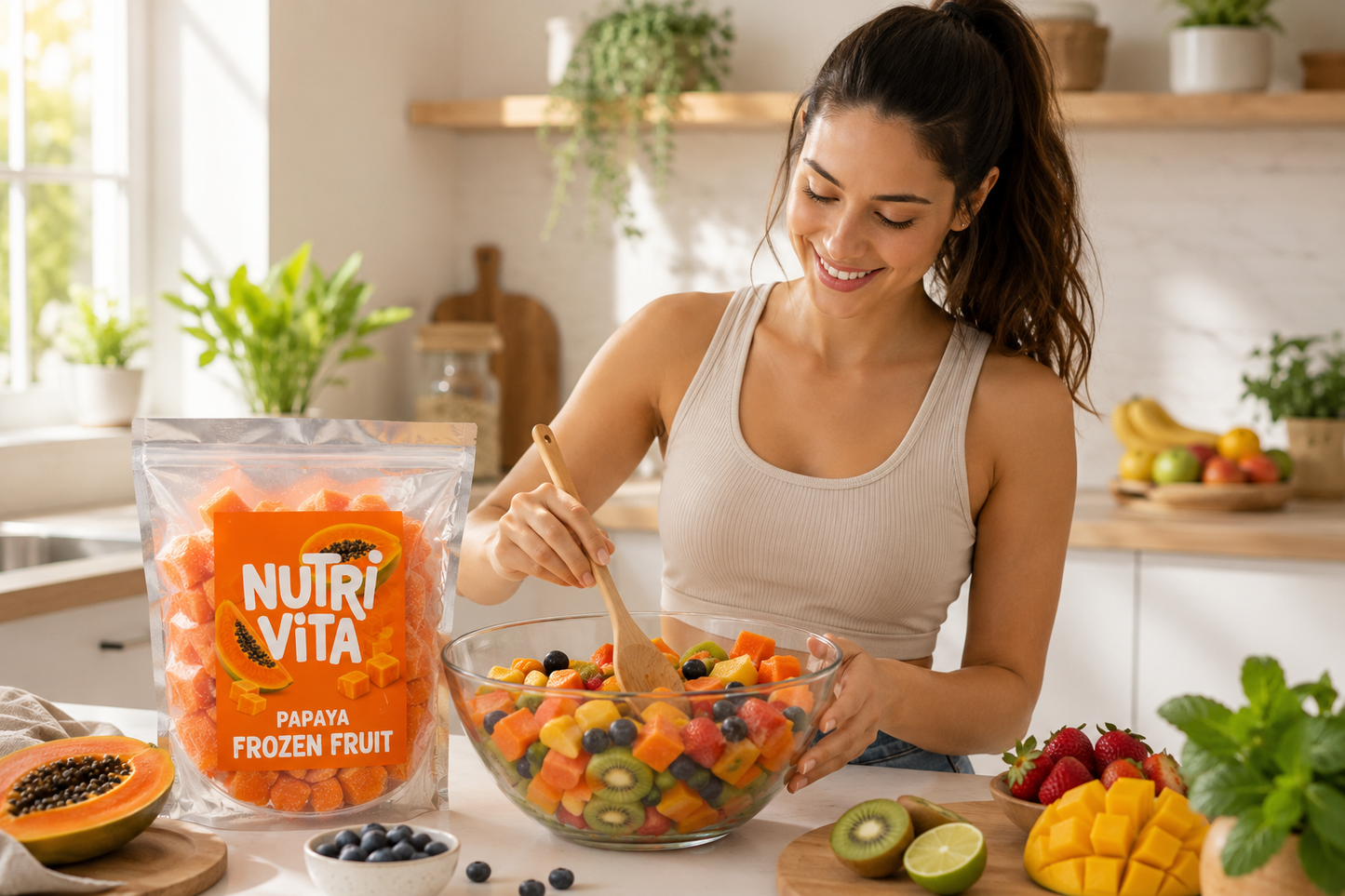 Frozen Papaya — 3 x 1kg
