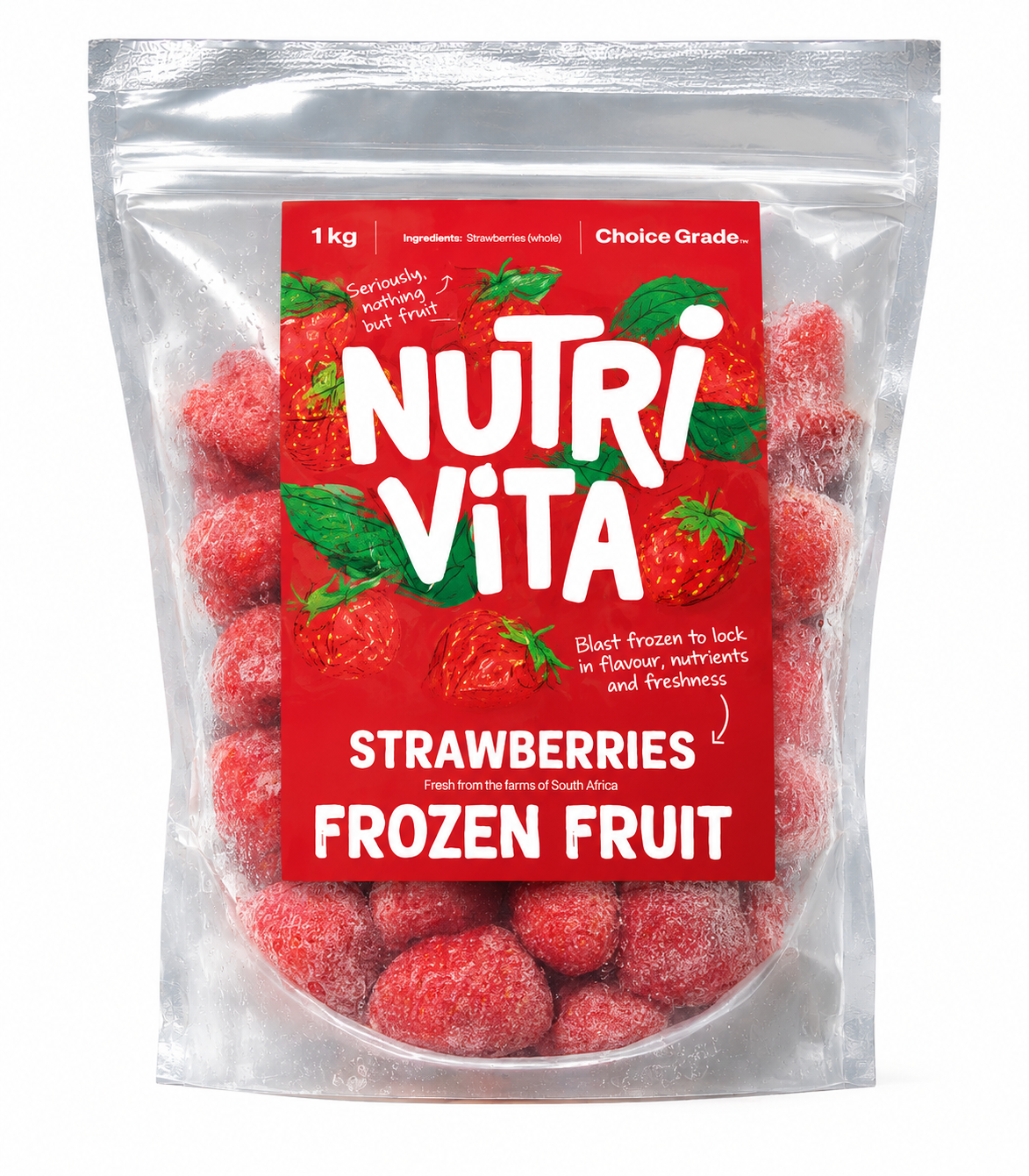 Frozen Strawberries — 3 x 1kg