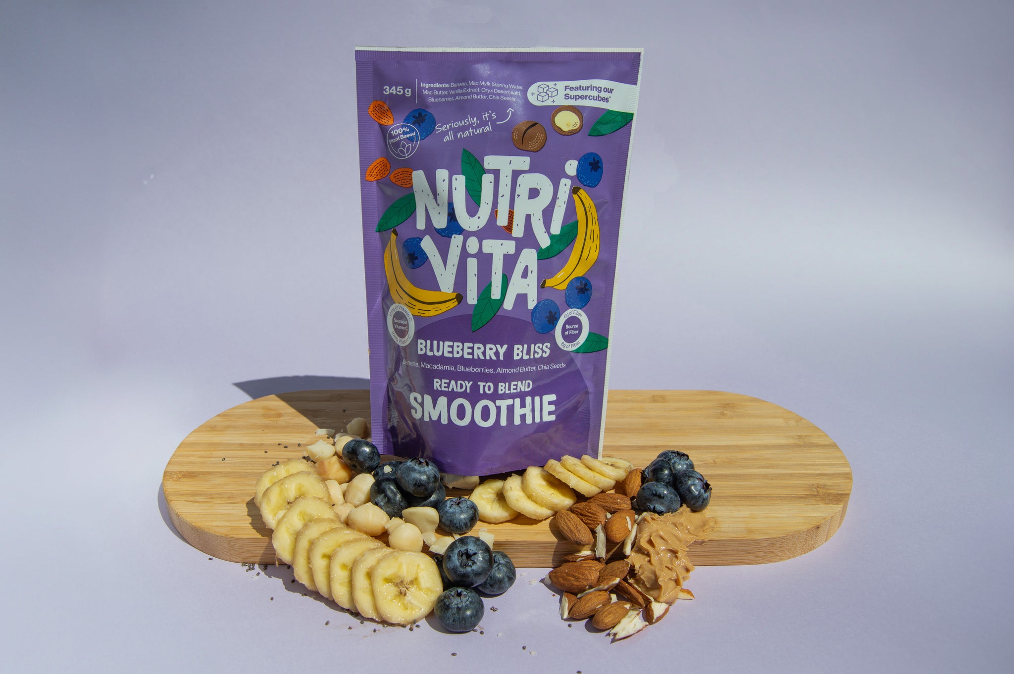 BlueBerry Bliss Superfood Smoothie - 6pc