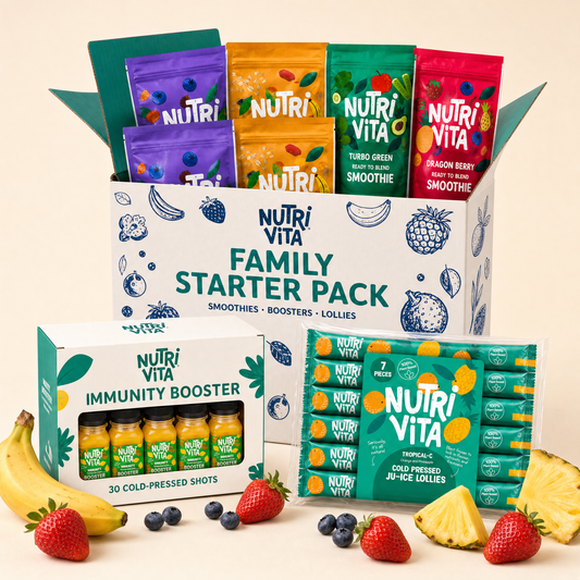 Family Starter Pack — Boosters, Smoothies + FREE Lolly Pack
