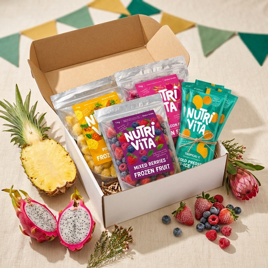 Spring Box Fruit Combo plus juIce Lolly