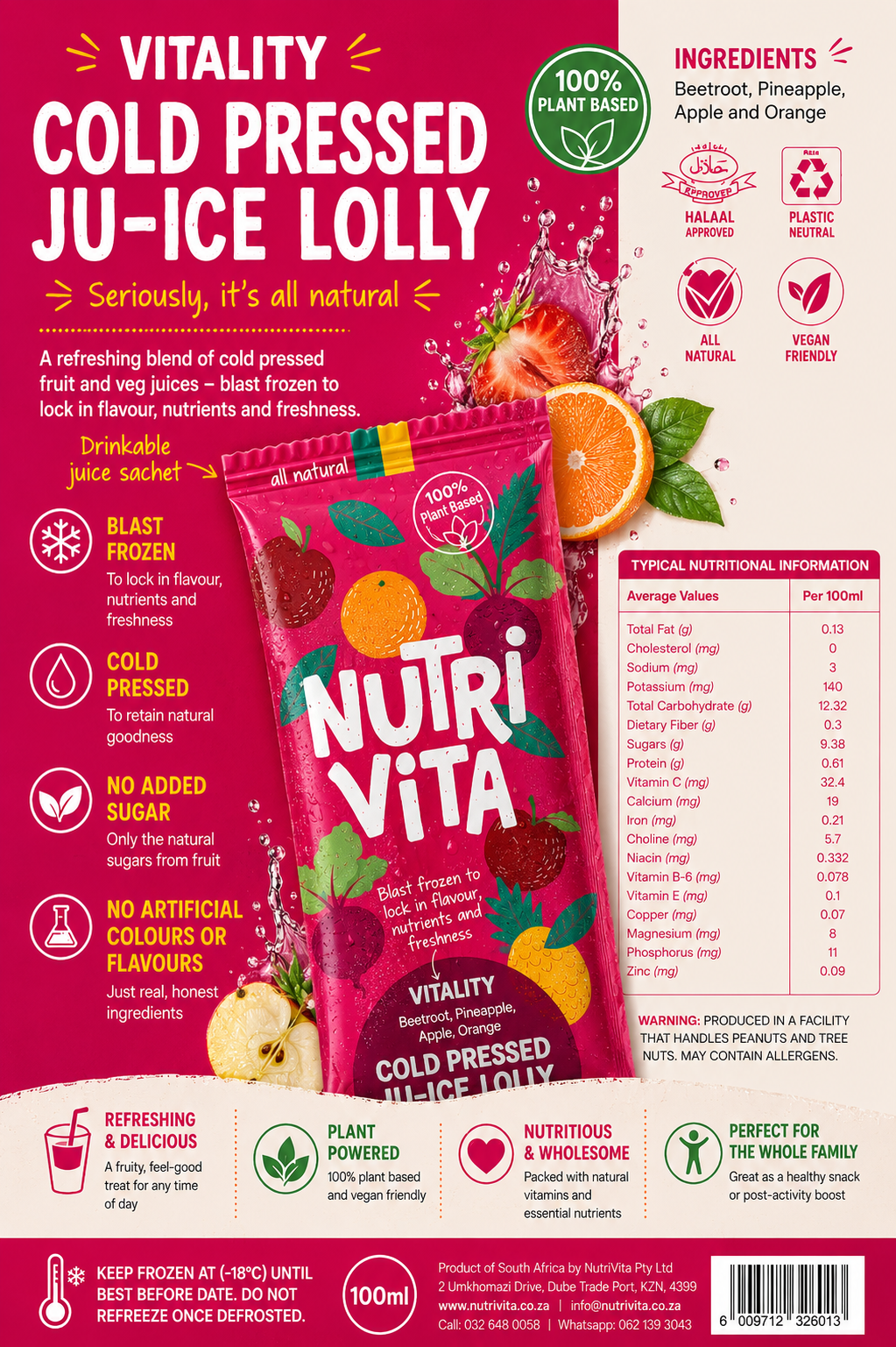 Vitality juICE Lolly — 30pc