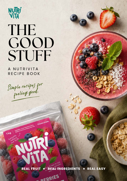 NutriVita Superfood Smoothie Recipe Book — 24 healthy frozen-fruit smoothie recipes